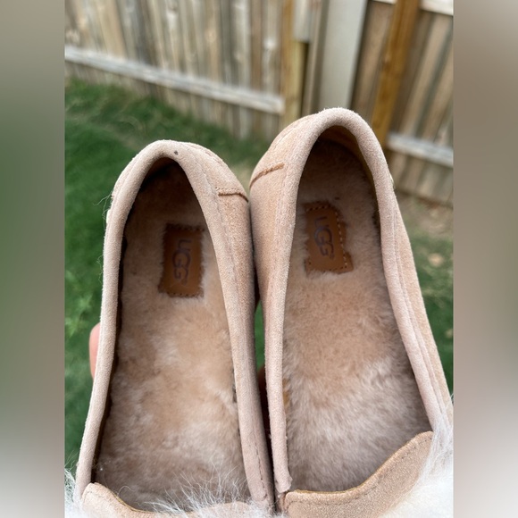 UGG Australia UGG Kaley Wisp Suede Loafers With Faux Fur🌸 - Picture 4 of 6